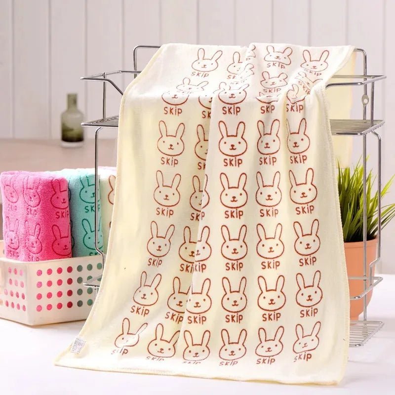 Serviette Microfibre - PetTowel™ - Lapin Crème - ENTREPÔT DU CHAT