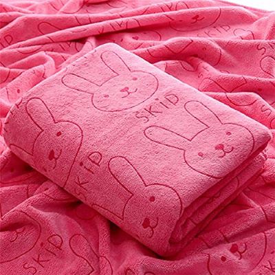 Serviette Microfibre - PetTowel™ - Lapin Framboise - ENTREPÔT DU CHAT