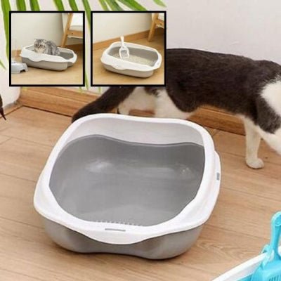 BAC LITIÈRE CHAT | AntiMess™ - ENTREPÔT DU CHAT