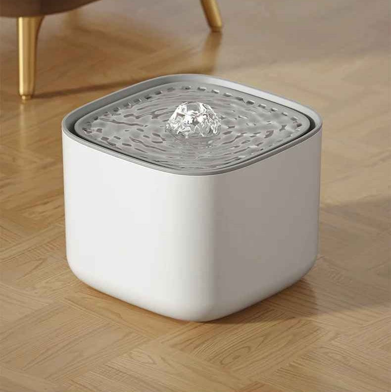 fontaine a eau chat blanche silentwater