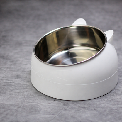 gamelle chat blanche format moyen cutycat