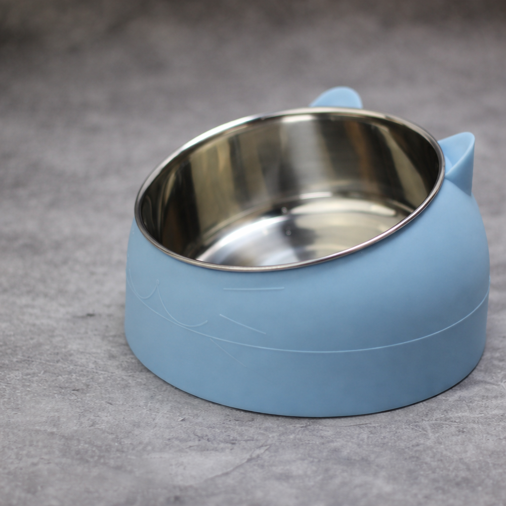 gamelle chat bleue format moyen cutycat