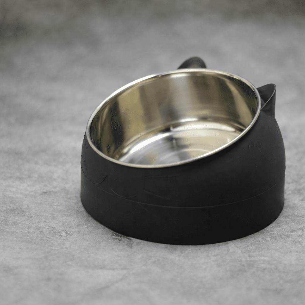 gamelle chat noire format moyen cutycat