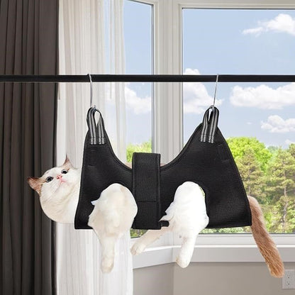 Toilettage Chat - GroomHamac™ - Noir - ENTREPÔT DU CHAT