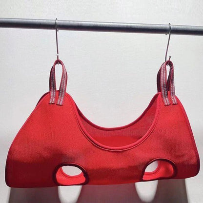 Toilettage Chat - GroomHamac™ - Rouge - ENTREPÔT DU CHAT